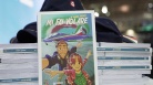 fotogramma del video Salone Libro To: Anzil, Frecce tricolori e poesia riempiono stand Fvg